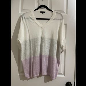 Chic Soul Knit Vneck Tee